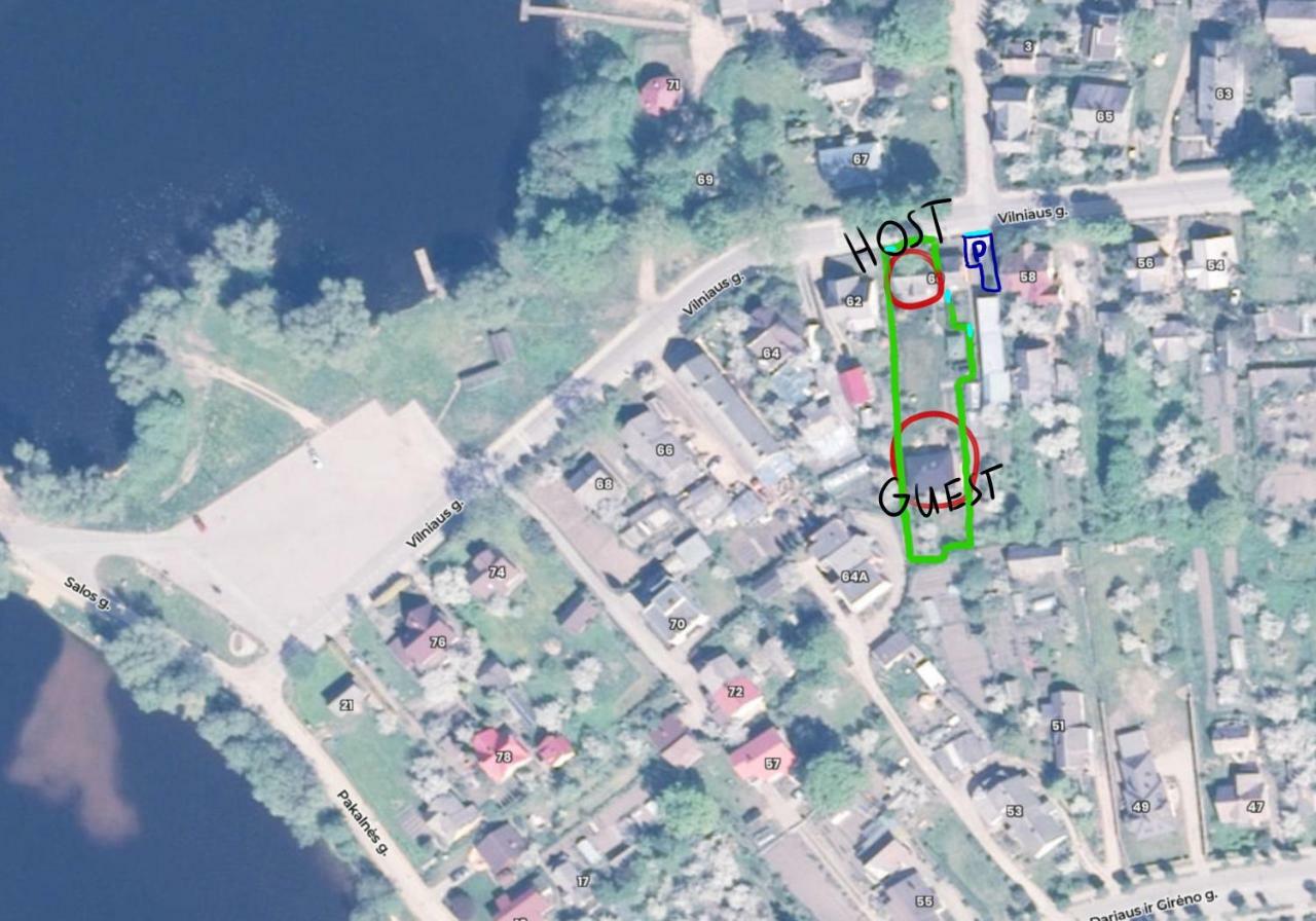 Vasarnamis Zarasuose Villa Zarasai Eksteriør billede